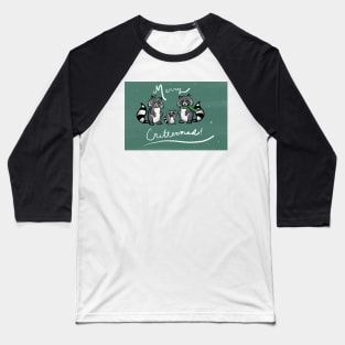 Merry Crittermas Baseball T-Shirt